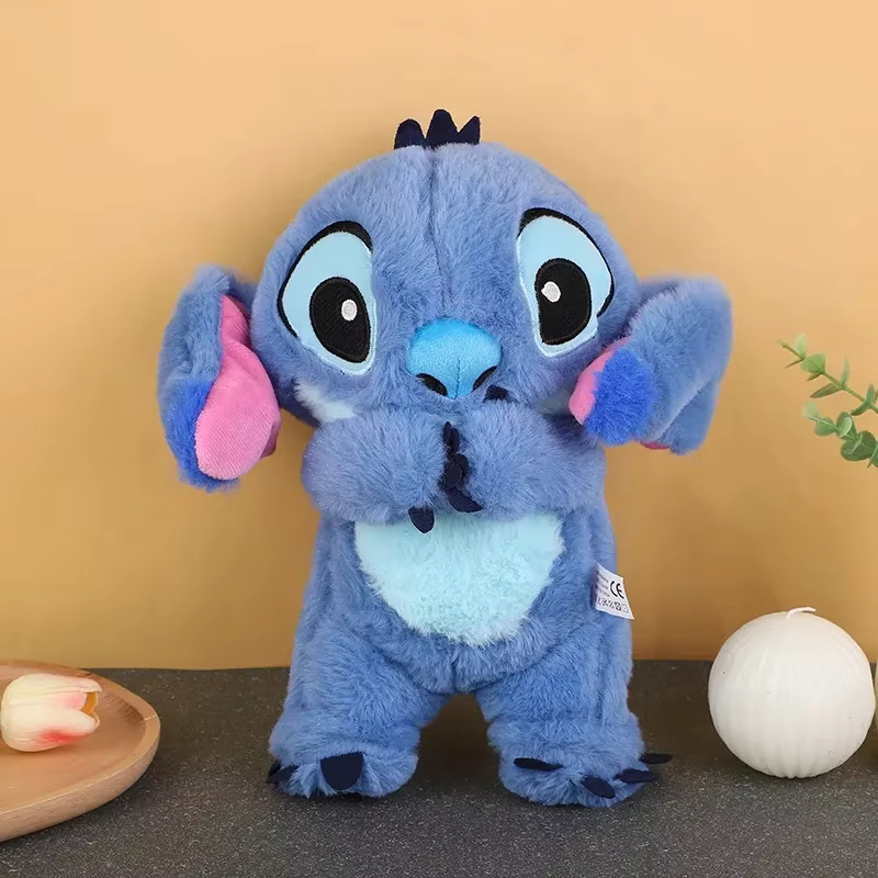 Stitch Bedtime polnjena lutka z migajočimi ušesi, lučko in zvočnim efektom